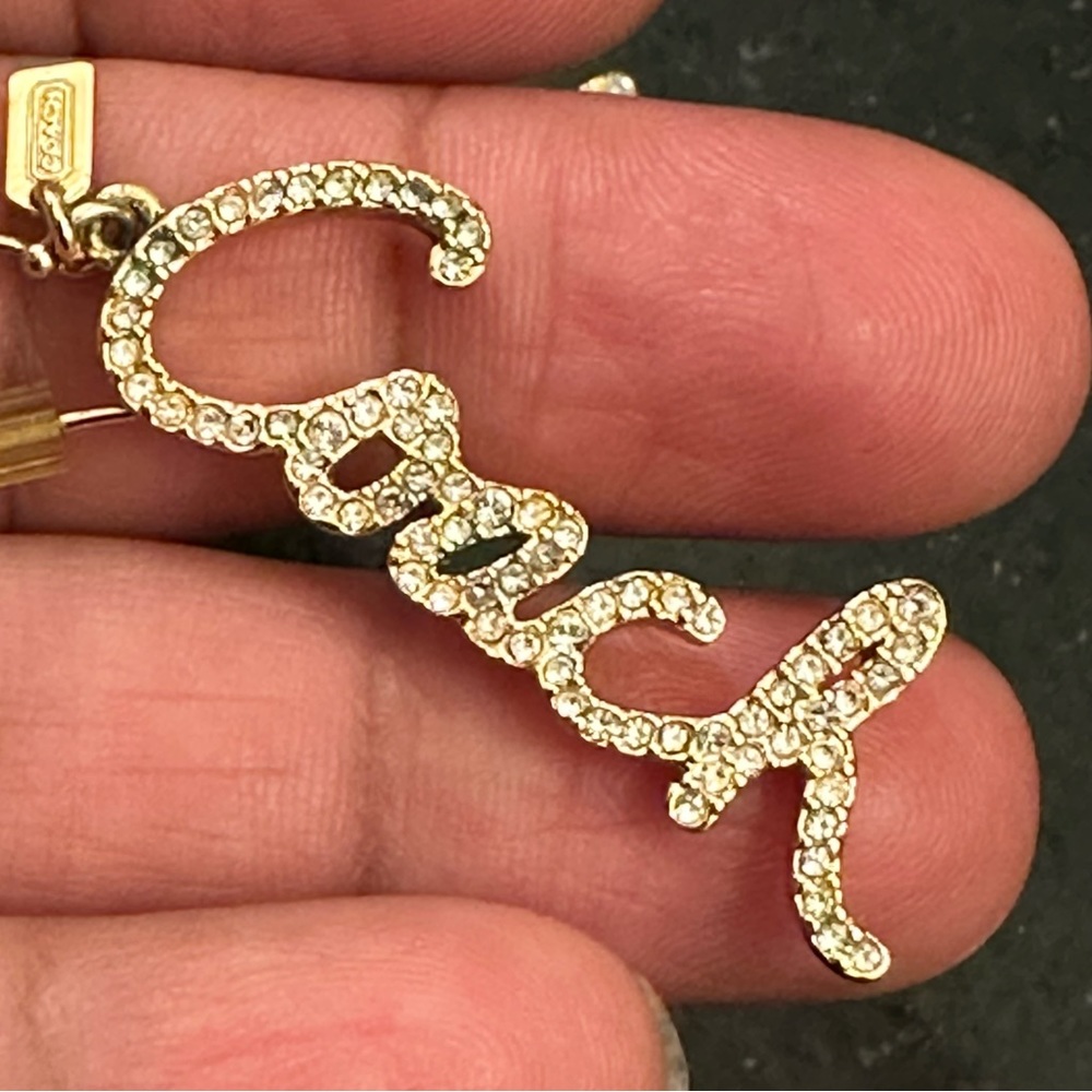 Coach Signature Earrings - Picture 3 of 7